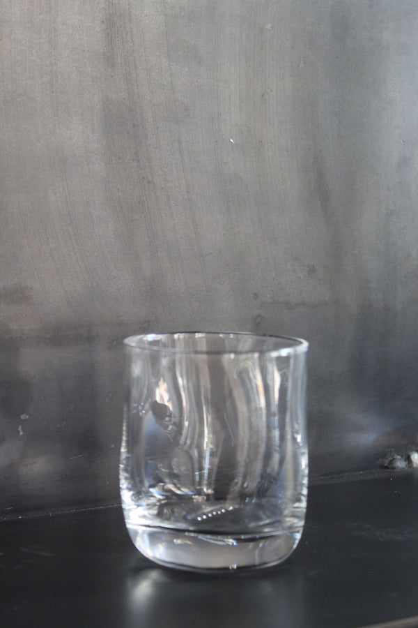 Lille vandglas i klart glas